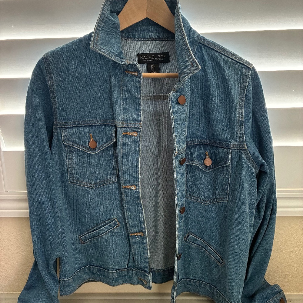 Rachel Zoe denim jacket size S